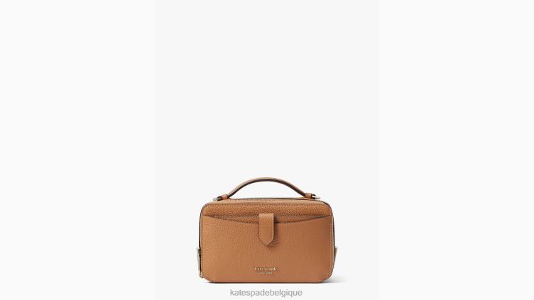 sac à bandoulière hudson à double fermeture éclair Kate Spade femmes accessoires D828890 bungalow