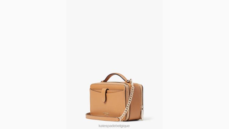 sac à bandoulière hudson à double fermeture éclair Kate Spade femmes accessoires D828890 bungalow