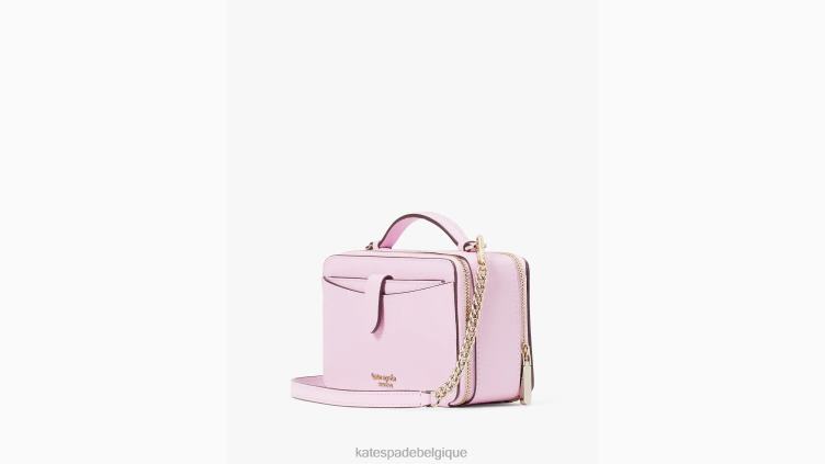 sac à bandoulière hudson à double fermeture éclair Kate Spade femmes accessoires D828891 gel de lavande