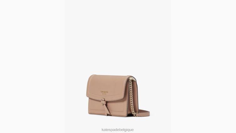 sac à bandoulière à rabat noué Kate Spade femmes accessoires D8288181 papier kraft