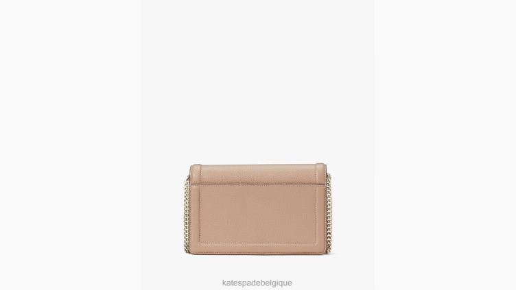 sac à bandoulière à rabat noué Kate Spade femmes accessoires D8288181 papier kraft