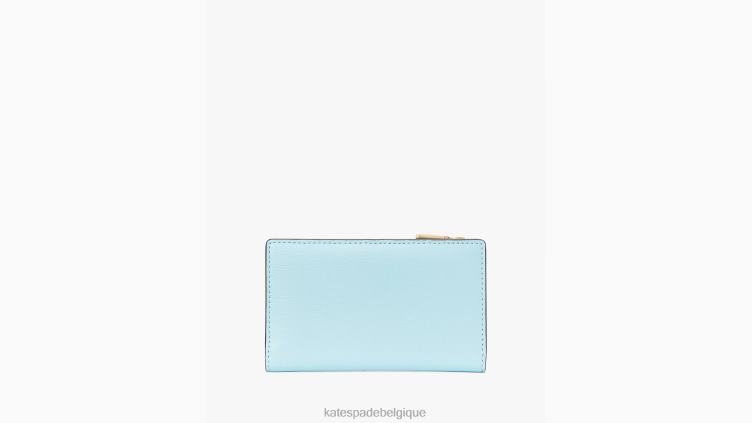 Morgan, petit portefeuille fin à deux volets Kate Spade femmes accessoires D8288361 piscine parfaite