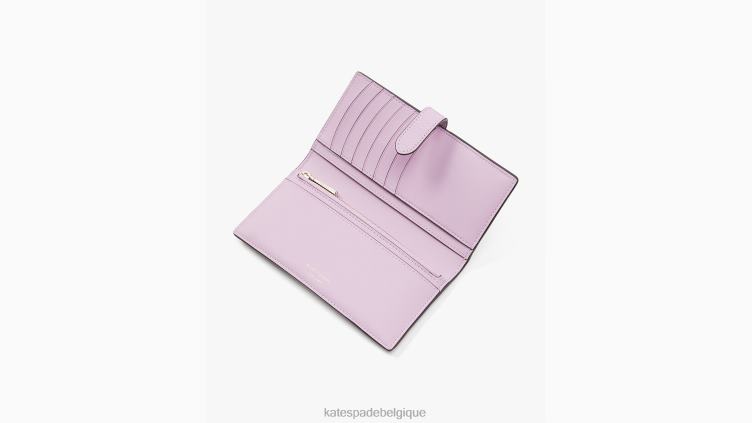 portefeuille à deux volets hudson Kate Spade femmes accessoires D8288379 gel de lavande