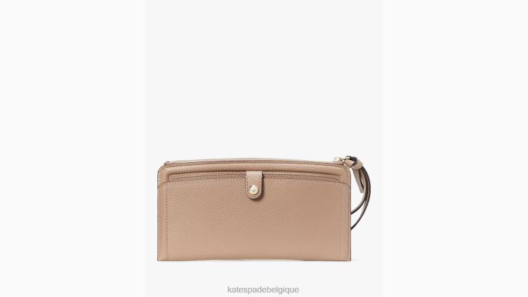 porte-cartes à bracelet noeud Kate Spade femmes accessoires D8288414 papier kraft
