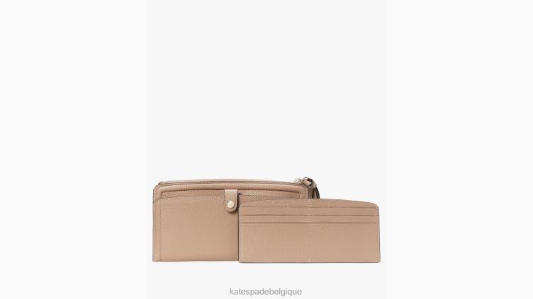 porte-cartes à bracelet noeud Kate Spade femmes accessoires D8288414 papier kraft