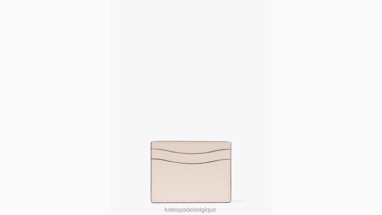 porte-cartes en cuir orné fantaisie libellule Kate Spade femmes accessoires D8288398 plage du matin multi