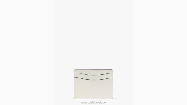 porte-cartes à fleurs en fleurs Kate Spade femmes accessoires D8288462 crème multi