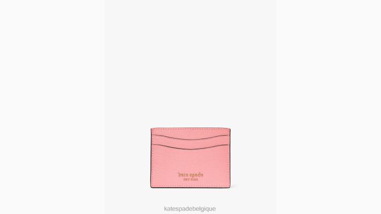 titulaire de la carte Morgan Kate Spade femmes accessoires D8288381 rose saumon