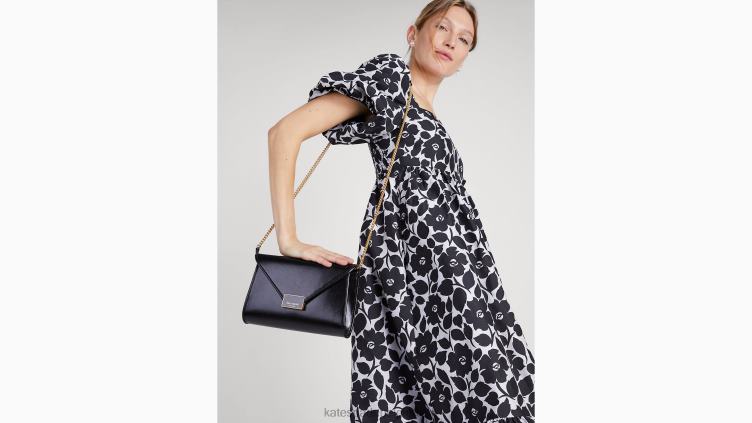 pochette enveloppe moyenne anna Kate Spade femmes accessoires D8288192 noir