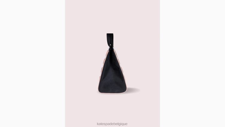 sac à lunch à pois géants Kate Spade femmes accessoires D82881345 rose