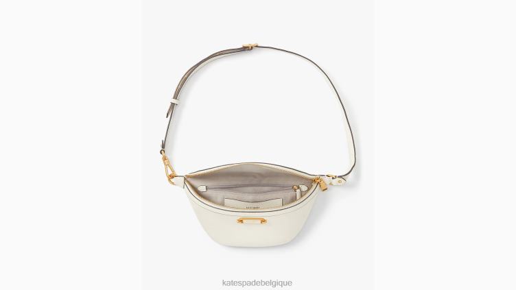 sac banane moyen Gramercy Kate Spade femmes accessoires D8288111 halo blanc