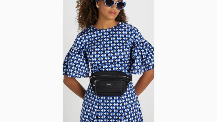 sac banane moyen en nylon ksnyl sam icon Kate Spade femmes accessoires D828841 noir