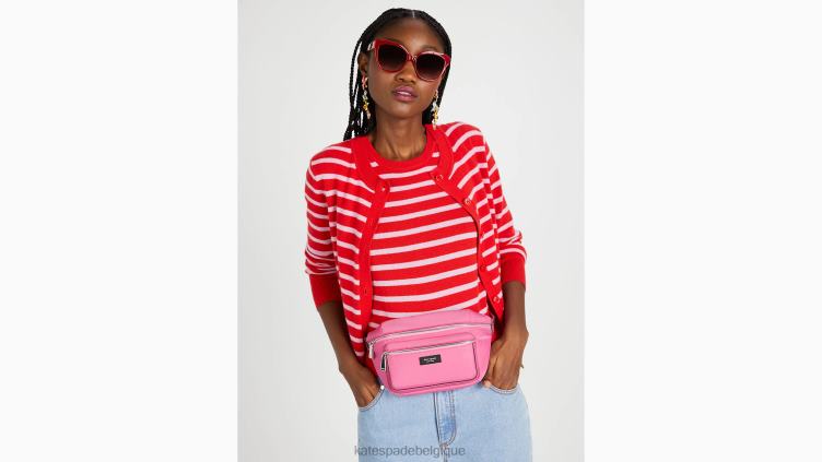 sac banane moyen en nylon ksnyl sam icon Kate Spade femmes accessoires D828842 nuage rose