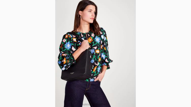 grand sac hobo hudson Kate Spade femmes accessoires D828895 noir