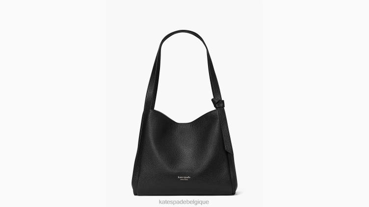 grand sac porté épaule noeud Kate Spade femmes accessoires D8288143 noir