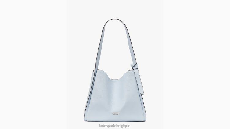 grand sac porté épaule noeud Kate Spade femmes accessoires D8288145 bleu aquarelle