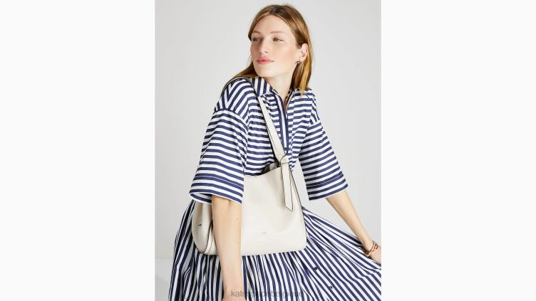 grand sac porté épaule noeud Kate Spade femmes accessoires D8288146 crème
