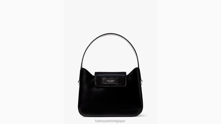 mini sac hobo en cuir sam icon Kate Spade femmes accessoires D828836 noir
