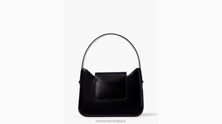 mini sac hobo en cuir sam icon Kate Spade femmes accessoires D828836 noir