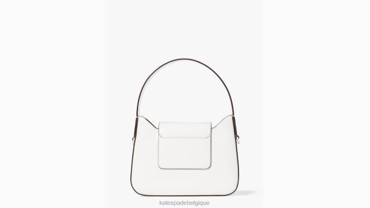 mini sac hobo en cuir sam icon Kate Spade femmes accessoires D828837 vrai blanc