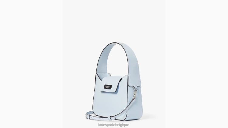 mini sac hobo en cuir sam icon Kate Spade femmes accessoires D828838 bleu aquarelle