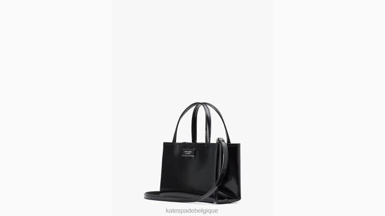 mini sac à main en cuir sam icon Kate Spade femmes accessoires D8288198 noir