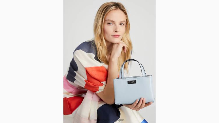 mini sac à main en cuir sam icon Kate Spade femmes accessoires D8288200 bleu aquarelle