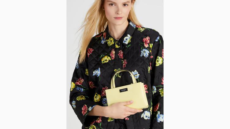 mini sac à main en cuir sam icon Kate Spade femmes accessoires D8288201 le soleil brille
