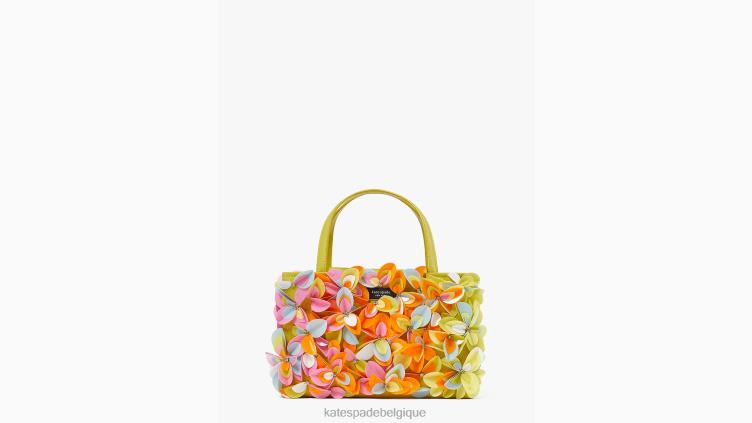 petit cabas à ornements Sam Icon Bouquet Kate Spade femmes accessoires D8288262 poire Bartlett multi