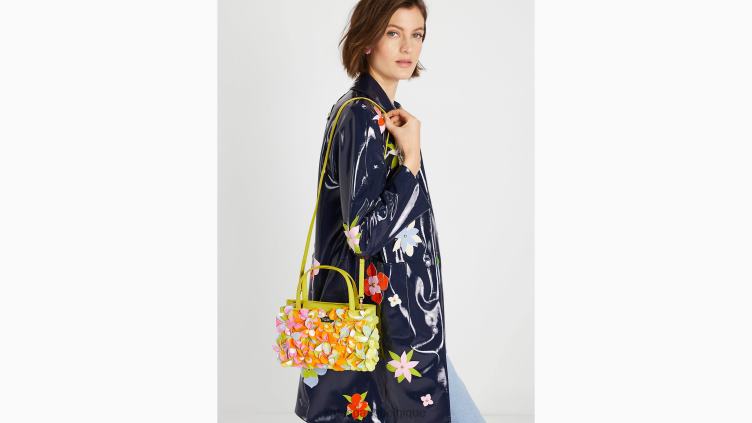 petit cabas à ornements Sam Icon Bouquet Kate Spade femmes accessoires D8288262 poire Bartlett multi