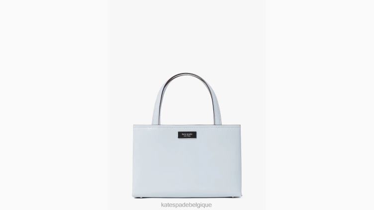 petit cabas sam icon en cuir Kate Spade femmes accessoires D8288218 bleu aquarelle