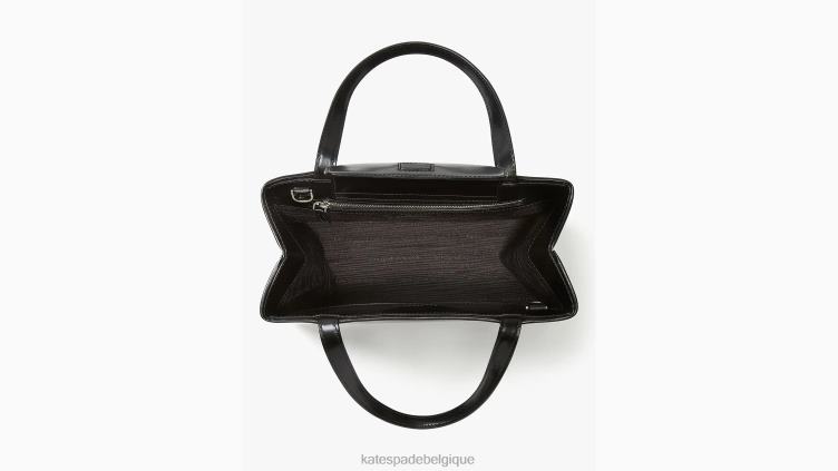petit cabas sam icon en cuir Kate Spade femmes accessoires D8288220 noir