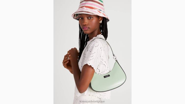 petit sac à bandoulière convertible Sam Icon Kate Spade femmes accessoires D8288163 crème de pistache