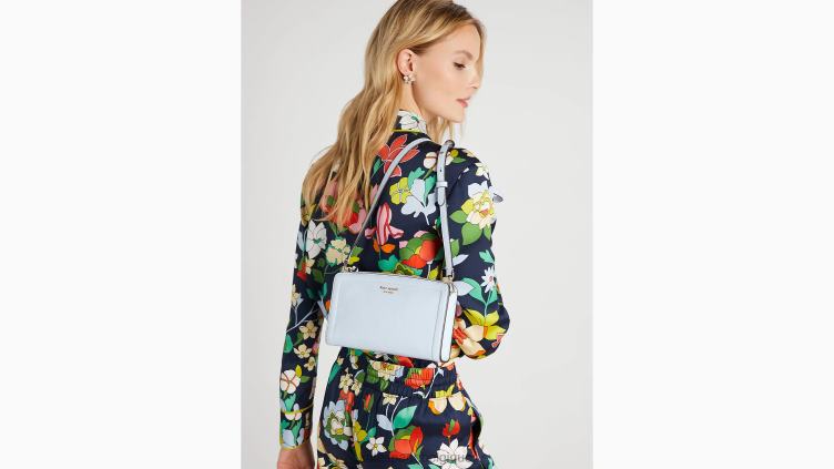 petit sac à bandoulière noué Kate Spade femmes accessoires D828882 bleu aquarelle