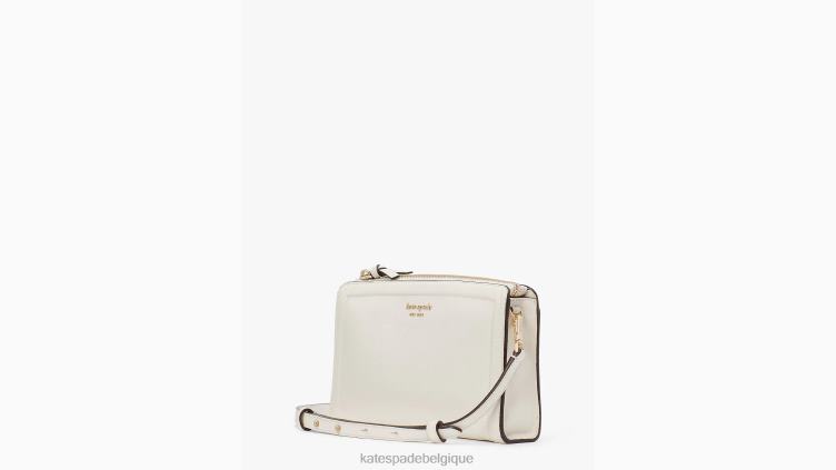 petit sac à bandoulière noué Kate Spade femmes accessoires D828883 crème