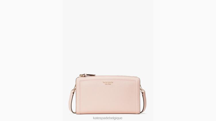 petit sac à bandoulière noué Kate Spade femmes accessoires D828884 mochi rose