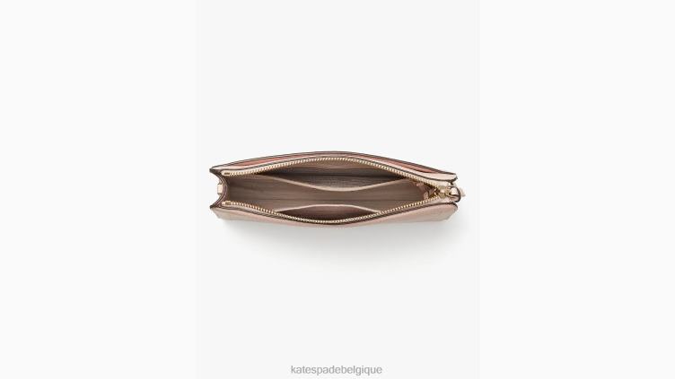 petit sac à bandoulière noué Kate Spade femmes accessoires D828884 mochi rose