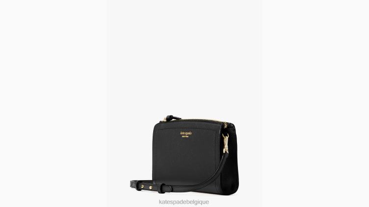 petit sac à bandoulière noué Kate Spade femmes accessoires D828885 noir