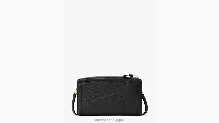 petit sac à bandoulière noué Kate Spade femmes accessoires D828885 noir