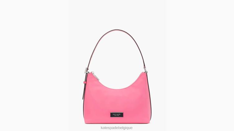 petit sac porté épaule en nylon ksnyl sam icon Kate Spade femmes accessoires D8288224 nuage rose