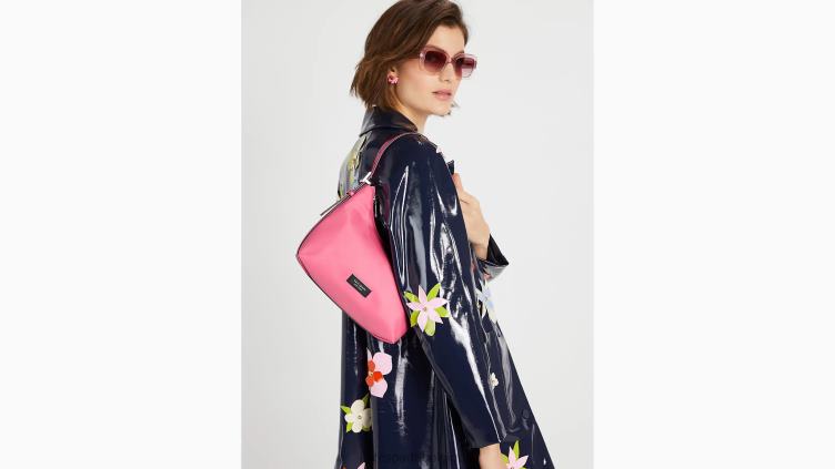 petit sac porté épaule en nylon ksnyl sam icon Kate Spade femmes accessoires D8288224 nuage rose