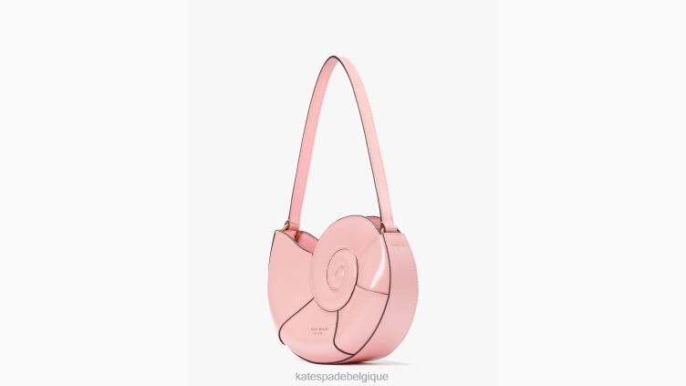 qu'est-ce que le sac à bandoulière Shell Nautilus Shell Kate Spade femmes accessoires D82882 rose saumon