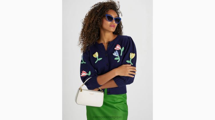 sac à bandoulière Morgan East West Kate Spade femmes accessoires D8288147 parchemin
