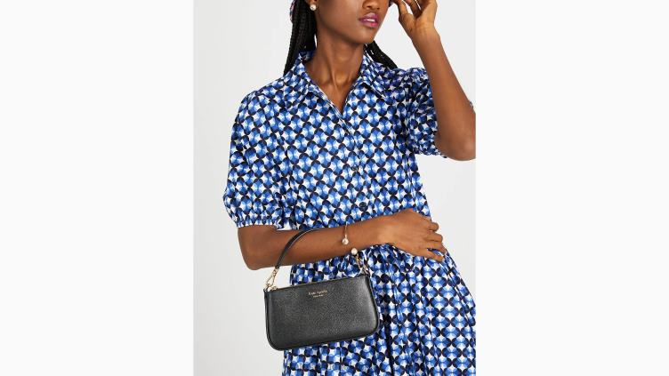 sac à bandoulière Morgan East West Kate Spade femmes accessoires D8288148 noir