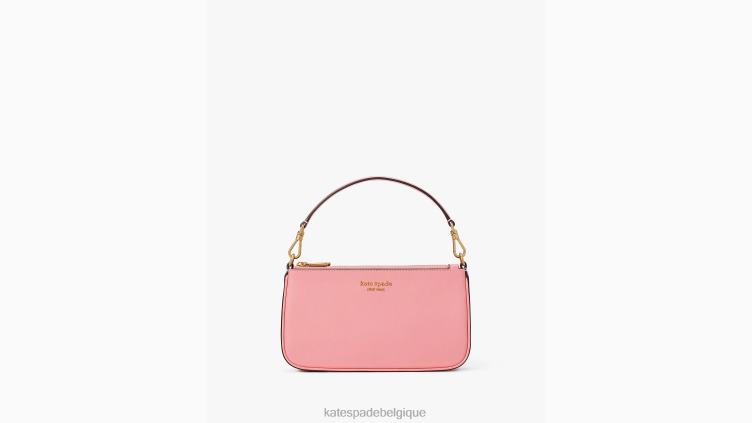 sac à bandoulière Morgan East West Kate Spade femmes accessoires D8288149 rose saumon
