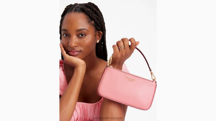sac à bandoulière Morgan East West Kate Spade femmes accessoires D8288149 rose saumon