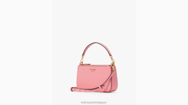 sac à bandoulière Morgan East West Kate Spade femmes accessoires D8288149 rose saumon