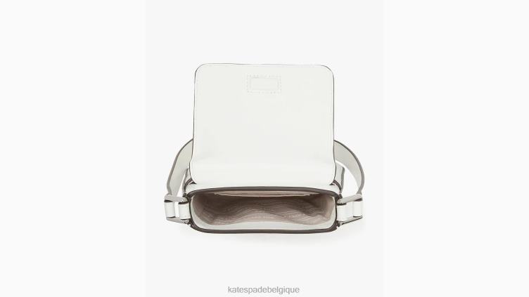 sac à bandoulière Sam Icon North South Kate Spade femmes accessoires D828839 vrai blanc