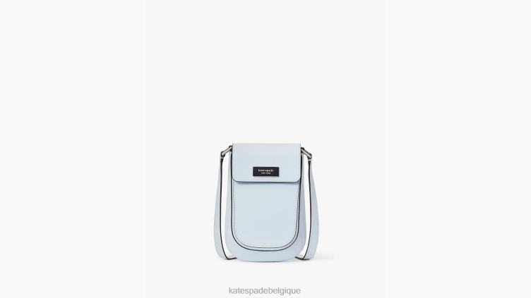 sac à bandoulière Sam Icon North South Kate Spade femmes accessoires D828840 bleu aquarelle