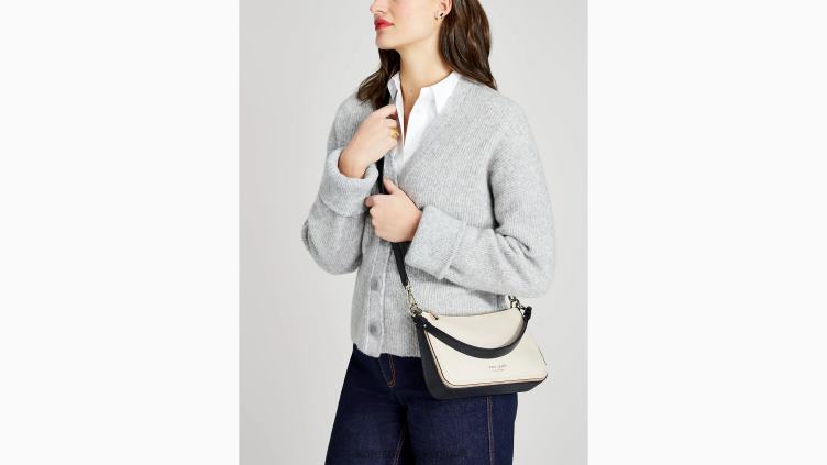 sac à bandoulière convertible moyen color block hudson Kate Spade femmes accessoires D8288273 parchemin multi